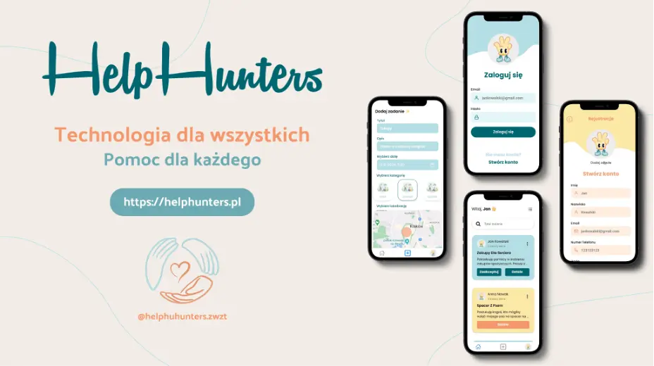 Help Hunter Aplikacja HelpHunters